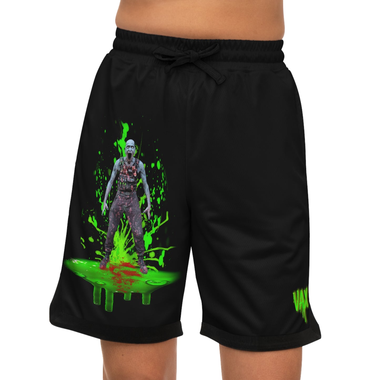 "ππΌπ" - Basketball Shorts (AOP)