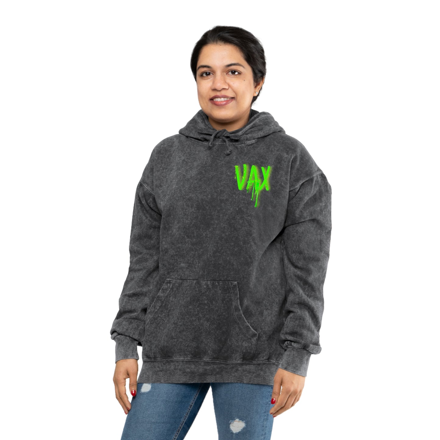 "𝙑𝘼𝙓"- Tour - Mineral Wash Hoodie